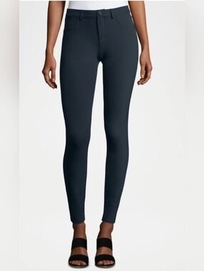 Lafayette 148 New York Mercer Acclaimed Stretch Mid-Rise Skinny Jeans Size 10